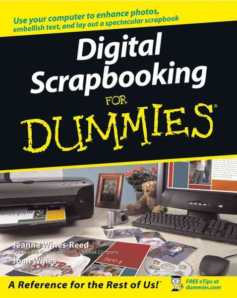 Digital Scrapbooking For Dummies cover