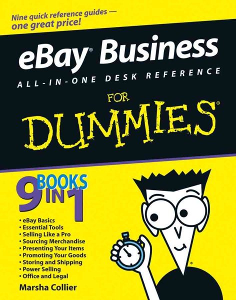 eBay Business All-in-One Desk Reference For Dummies cover
