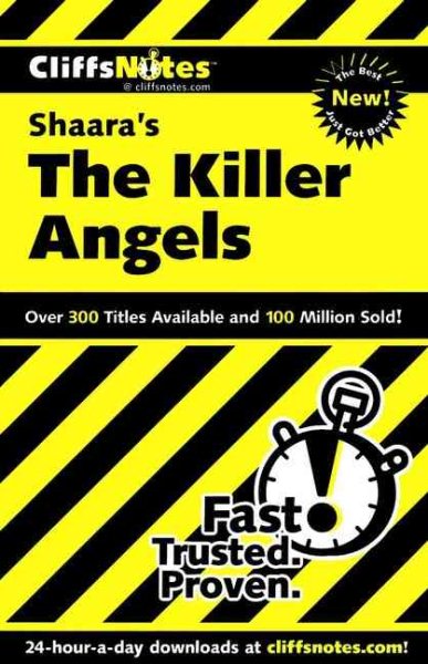 CliffsNotes on Shaara's The Killer Angels cover