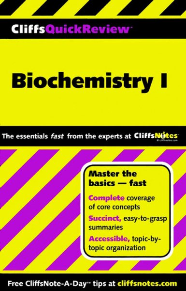 CliffsQuickReview Biochemistry I cover