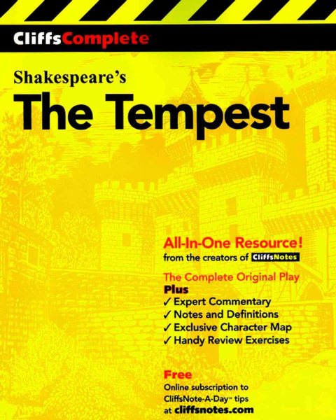CliffsComplete The Tempest cover