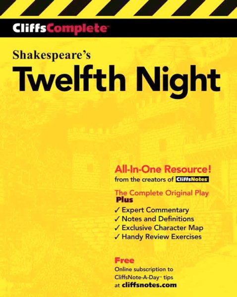 CliffsComplete Twelfth Night cover