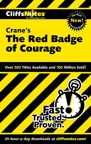 CliffsNotes on Crane's The Red Badge of Courage (Cliffsnotes Literature Guides) cover