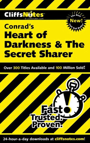 CliffsNotes on Conrad's Heart of Darkness & The Secret Sharer (Cliffsnotes Literature Guides) cover
