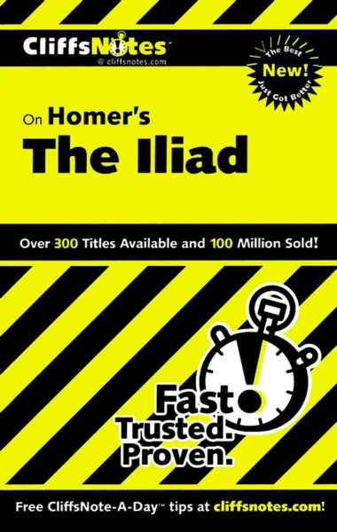 Homer's the Iliad cover