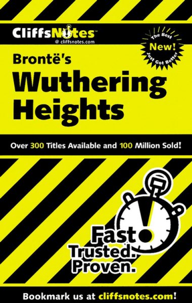 CliffsNotes on Bronte's Wuthering Heights (Cliffsnotes Literature Guides)