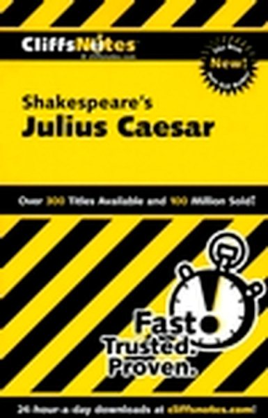 CliffsNotes on Shakespeare's Julius Caesar (CliffsNotes on Literature) cover