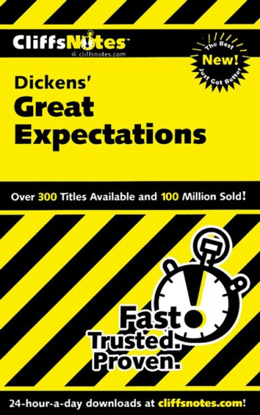 CliffsNotes on Dickens' Great Expectations cover