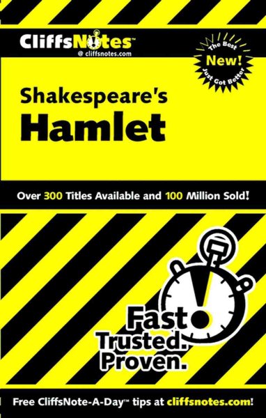 CliffsNotes on Shakespeare's Hamlet (Cliffsnotes Literature Guides) cover