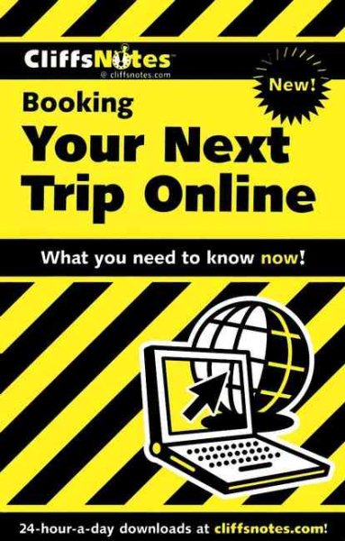 CliffsNotes Booking Your Next Trip Online (Cliffsnotes Literature Guides) cover