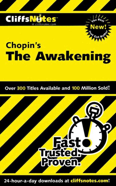 CliffsNotes on Chopin's The Awakening (Cliffsnotes Literature Guides) cover
