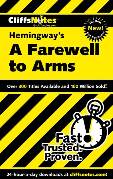 Hemingway's a Farewell to Arms cover