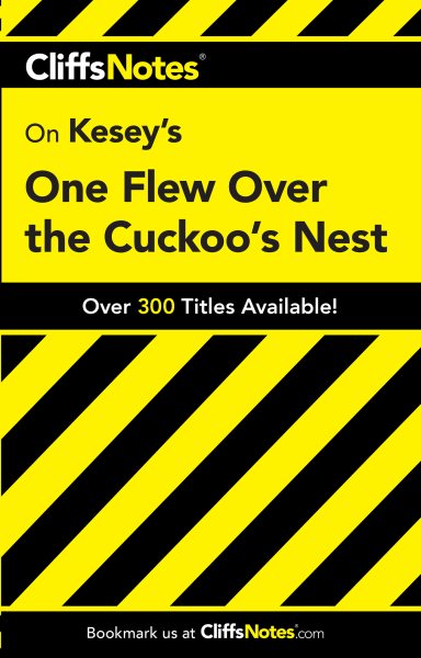 CliffsNotes on Kesey's One Flew Over the Cuckoo's Nest (Cliffsnotes Literature Guides) cover