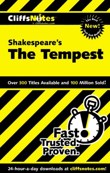 Shakespeare's The Tempest (Cliffs Notes) cover