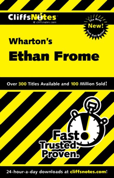 CliffsNotes on Wharton's Ethan Frome (Cliffsnotes Literature Guides) cover