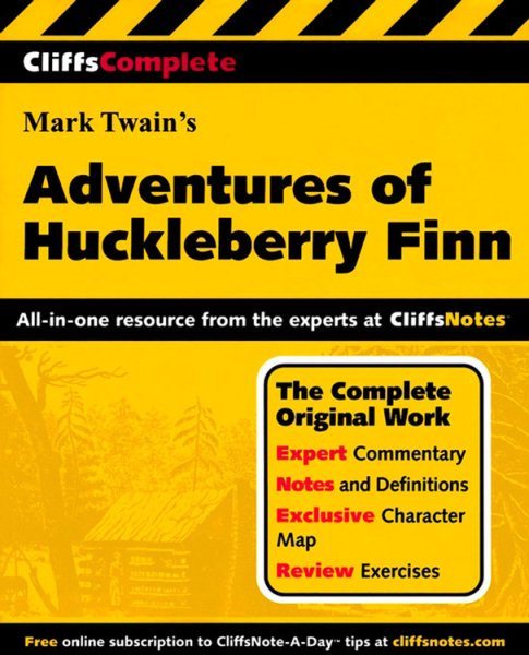 CliffsComplete The Adventures of Huckleberry Finn cover