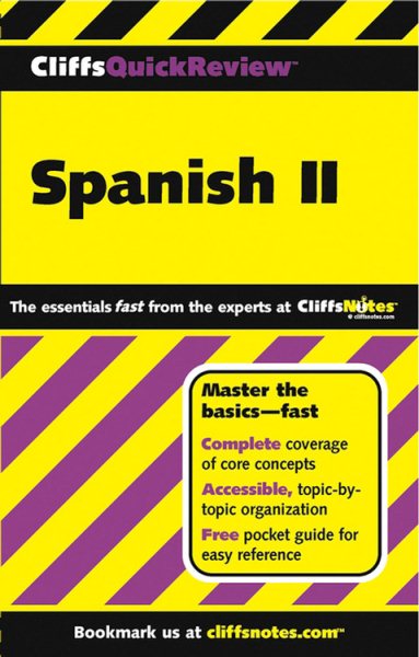 CliffsQuickReview Spanish II (Cliffs Quick Review (Paperback)) cover