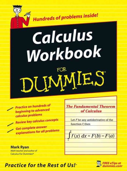 Calculus Workbook For Dummies cover