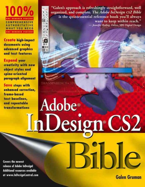 Adobe InDesign CS2 Bible cover