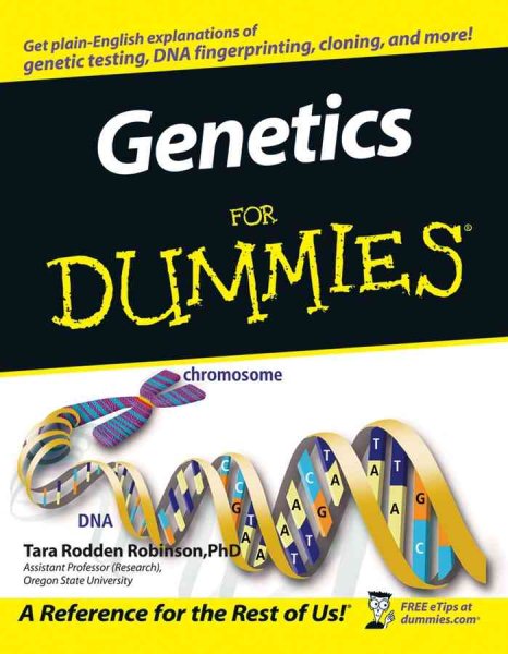 Genetics For Dummies cover