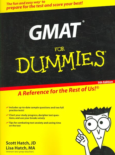 GMAT For Dummies cover