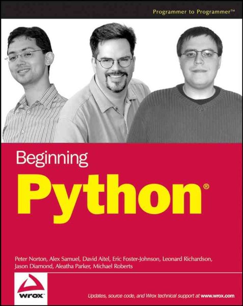 Beginning Python cover