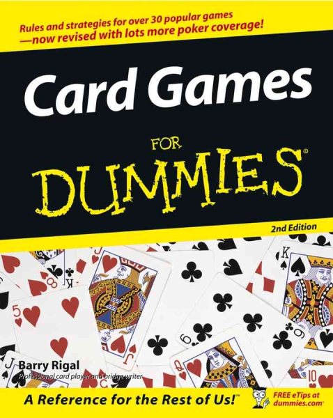 Card Games For Dummies cover