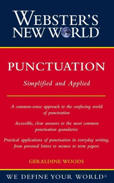 Webster's New World Punctuation: Simplifed and Applied cover