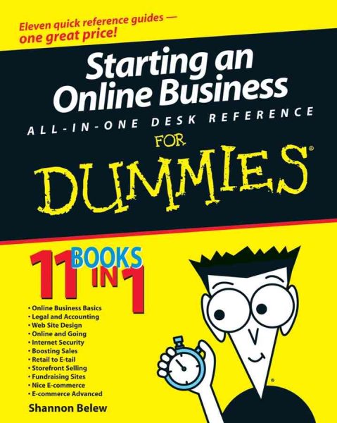 Starting an Online Business All-in-One Desk Reference For Dummies cover