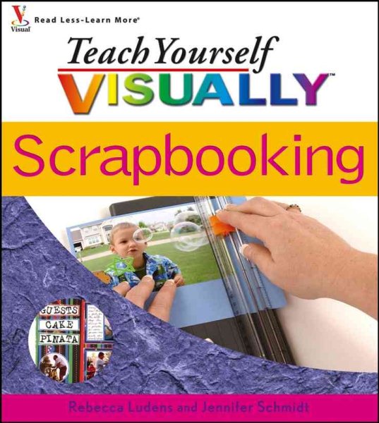 Teach Yourself VISUALLY Scrapbooking cover