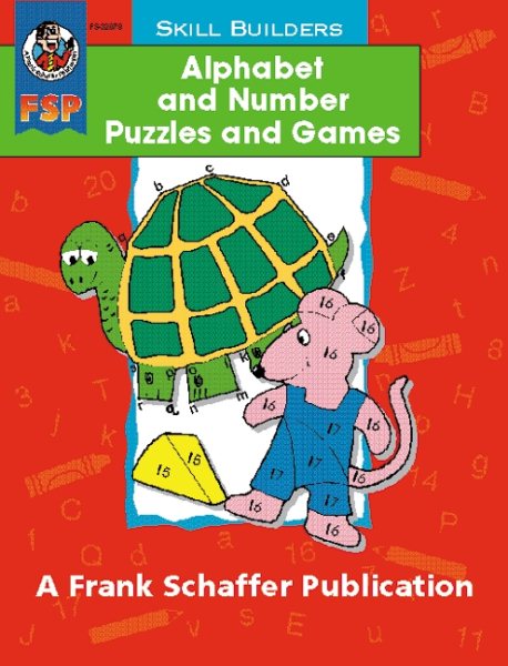 Alphabet & Number Puzzles & Games cover