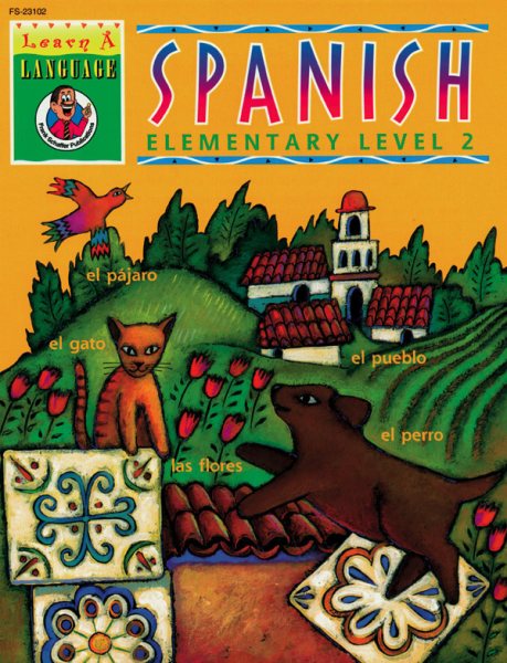 Learn-A-Language Books Spanish, Grade 2 cover
