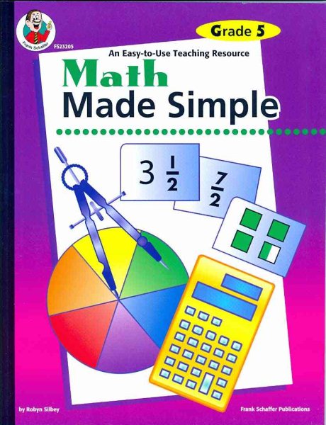 Math Made Simple, Grade 5 cover
