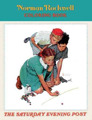 Norman Rockwell Coloring Book cover