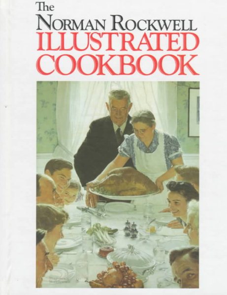 The Norman Rockwell Illustrated Cookbook cover