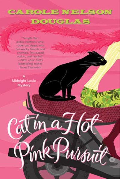 Cat in a Hot Pink Pursuit: A Midnight Louie Mystery (Midnight Louie Mysteries) cover