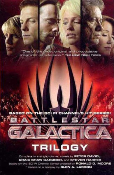 Battlestar Galactica Trilogy: The Cyclons' Secret, Sagittarius is Bleeding, Unity cover