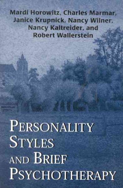 Personality Styles and Brief Psychotherapy cover