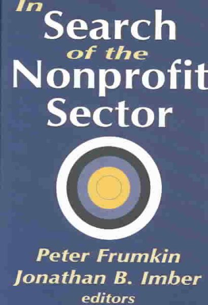 In Search of the Nonprofit Sector cover