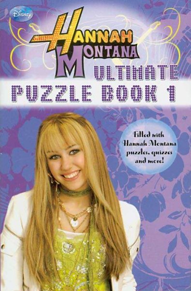 Hannah Montana Puzzle Book: 1 cover