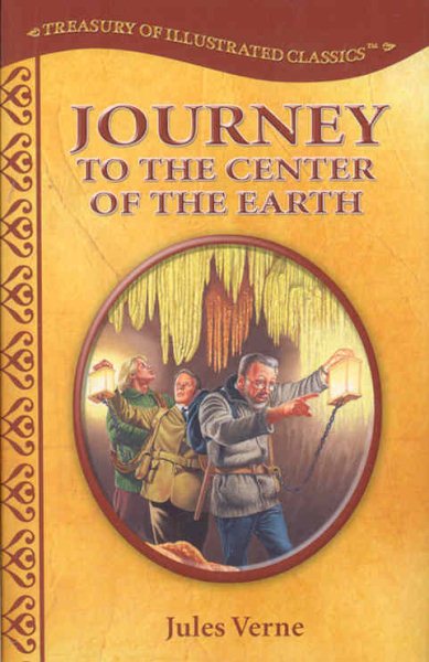 Journey to the Center of the Earth (Treasury of Illustrated Classics) cover