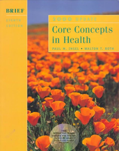 Core Concepts in Health: 2000 Update cover
