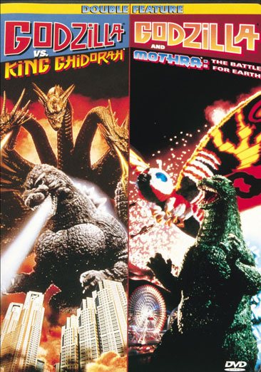 Godzilla vs. King Ghidorah / Godzilla & Mothra: The Battle for Earth (Double Feature) cover