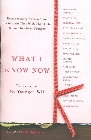 What I Know Now: Letters to My Younger Self cover
