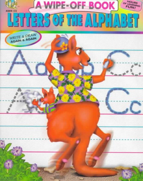 Letters of the Alphabet (Highq! Reusable Activity Books) cover