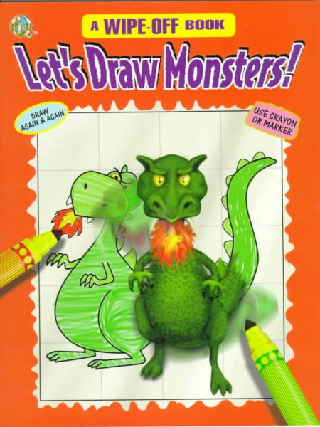 Let's Draw Monsters (A Wipe-Off Book) cover