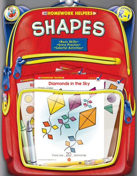 Shapes, Grades PK - 1 (Homework Helper) cover