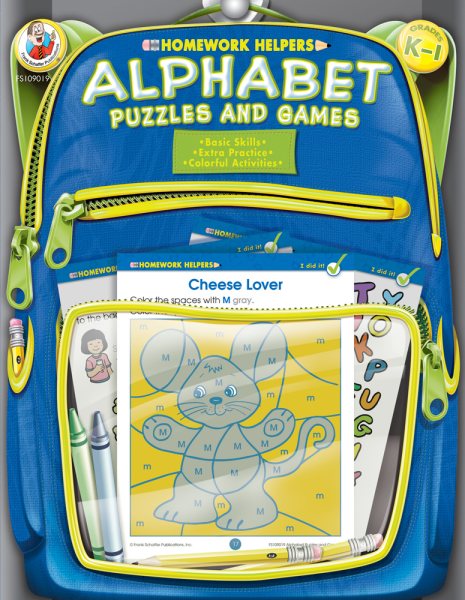 Alphabet Puzzles and Games, Grades K - 1 (Homework Helper)