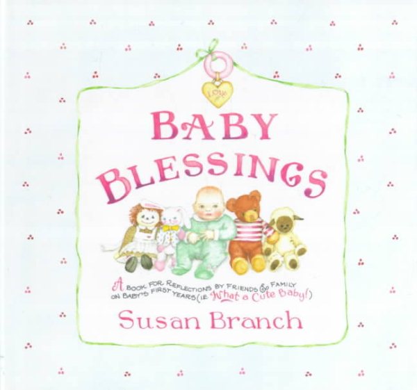 Baby Blessings Keepsake Book cover