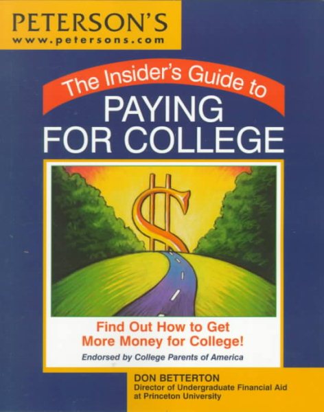 Panic Plan for Paying for College (INSIDER'S GUIDE TO PAYING FOR COLLEGE) cover